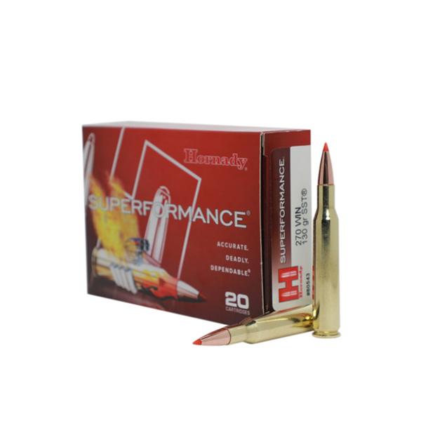 Hornady Superformance Rifle Ammunition .270 Win 130 gr SST 3200 fps - 20/box - Precision Shot Firearms
