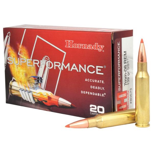 Hornady Superformance Rifle Ammunition 7mm-08 Rem 139 gr SST 2950 fps - 20/box - Precision Shot Firearms