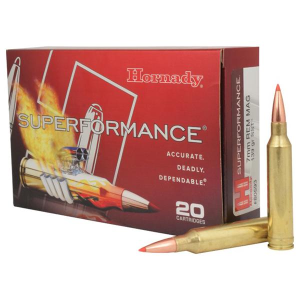 Hornady Superformance Rifle Ammunition 7mm Rem Mag 139 gr SST 3240 fps - 20/box - Precision Shot Firearms