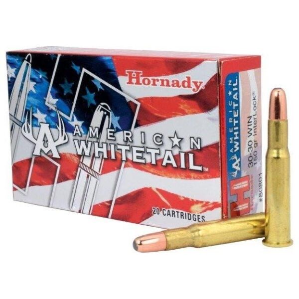 Hornady American Whitetail Rifle Ammunition .30-30 Win 150 gr SP 2390 fps - 20/ct - Precision Shot Firearms