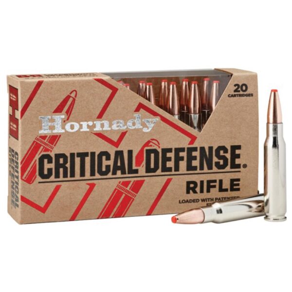 Hornady Critical Defense Rifle Ammunition .308 Win 155 gr FTX 20/ct - Precision Shot Firearms