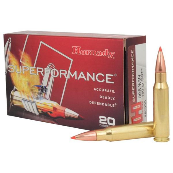 Hornady Superformance Rifle Ammunition .308 Win 150 gr SST 3000 fps - 20/box - Precision Shot Firearms