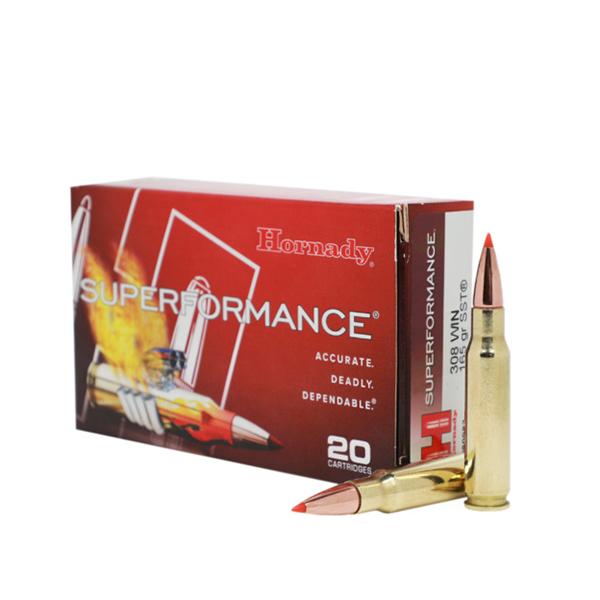 Hornady Superformance Rifle Ammunition .308 Win 165 gr SST 2840 fps - 20/box - Precision Shot Firearms