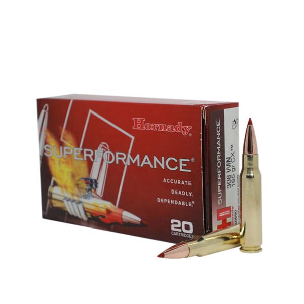 Hornady Superformance Rifle Ammunition .308 Win 165gr CX SPF 2750 fps 20/ct - Precision Shot Firearms