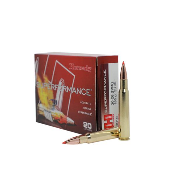 Hornady Superformance Rifle Ammunition .30-06 Sprg 165 gr SST 2940 fps 20/ct - Precision Shot Firearms