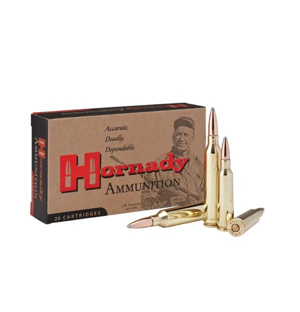 Hornady Custom Rifle Ammunition .250 Savage 100 gr Interlock SP 2800 fps 20/ct - Precision Shot Firearms