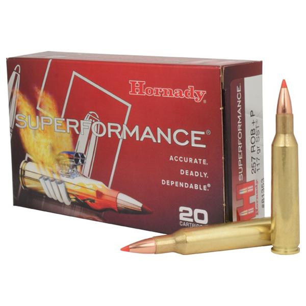 Hornady Superformance Rifle Ammunition .257 Roberts +P 117 gr SST 2945 fps - 20/box - Precision Shot Firearms