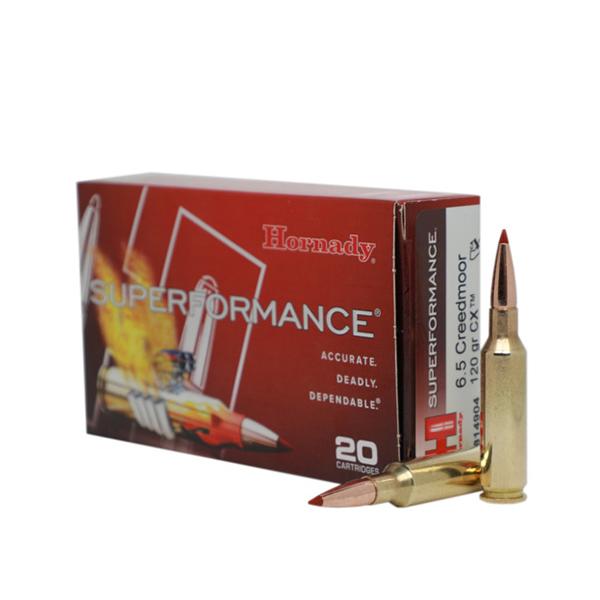 Hornady Superformance Rifle Ammunition 6.5 Creedmoor 120gr CX SPF 3050 fps 20/ct - Precision Shot Firearms
