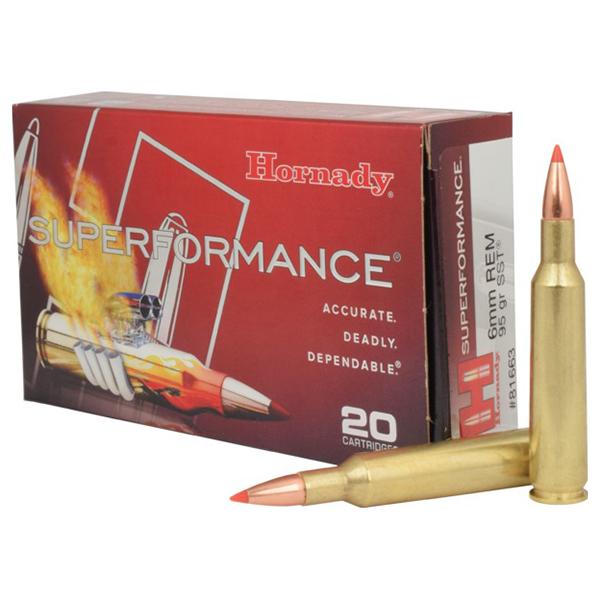 Hornady Superformance Rifle Ammunition 6mm Rem 95 gr SST 3235 fps - 20/box - Precision Shot Firearms