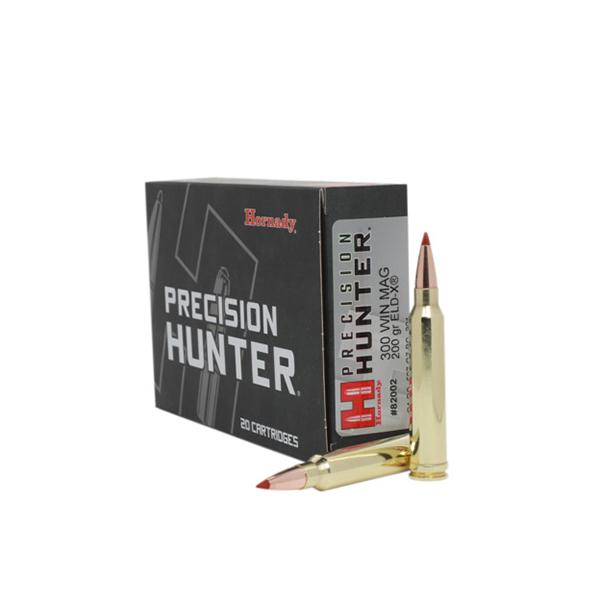 Hornady Precision Hunter Rifle Ammunition .300 Win Mag 200 gr ELD-X 2850 fps 20/ct - Precision Shot Firearms