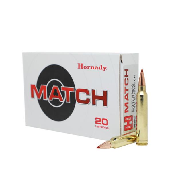 Hornady Match Rifle Ammunition .300 Win Mag 178 gr ELD 2960 fps 20/ct - Precision Shot Firearms