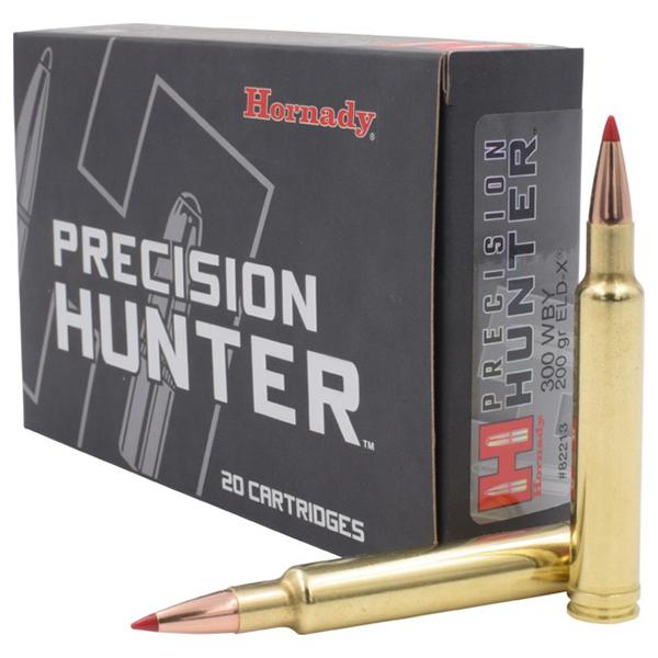 Hornady Precision Hunter Rifle Ammunition .300 Wby Mag 200 gr ELD-X 2960 fps 20/ct - Precision Shot Firearms