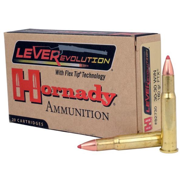 Hornady LEVERevolution Rifle Ammunition .30-30 Win 160 gr FTX 2400 fps - 20/box - Precision Shot Firearms