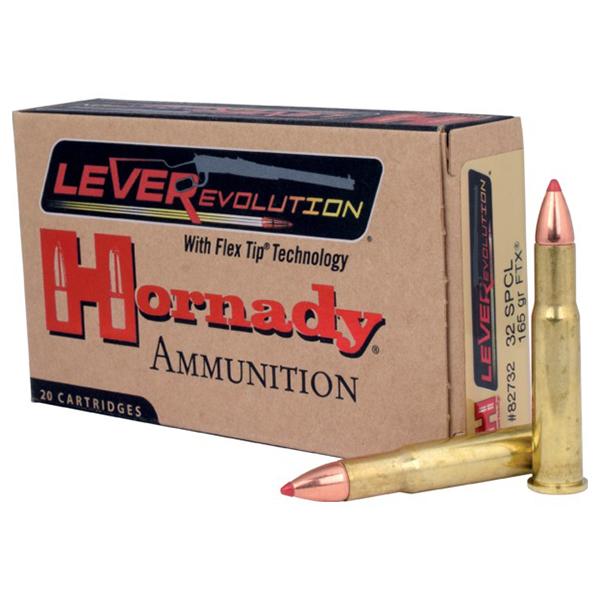 Hornady LEVERevolution Rifle Ammunition .32 Special 165 gr FTX 2410s fp - 20/box - Precision Shot Firearms