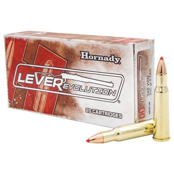 Hornady LEVERevolution Rifle Ammunition .348 WIN 200 gr FTX 2560 fps 20/ct - Precision Shot Firearms