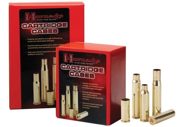 Hornady Unprimed Brass Rifle Cartridge Cases .25-06 Rem 1500/ct Box - Precision Shot Firearms