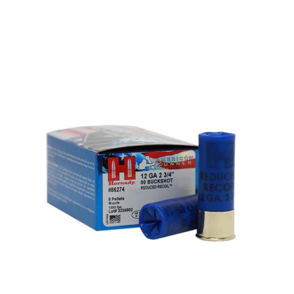 Hornady American Gunner Reduced Recoil Shotshells 12ga. 2-3/4" 1350 fps #00 10/ct - Precision Shot Firearms