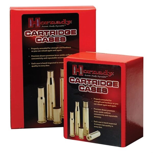 Hornady Unprimed Brass Handgun Cartridge Cases .380 Auto 200/ct - Precision Shot Firearms
