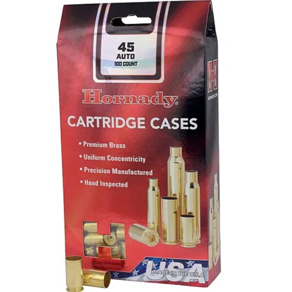 Hornady Unprimed Brass Rifle Cartridge Cases .41 REM MAG 100/ct - Precision Shot Firearms