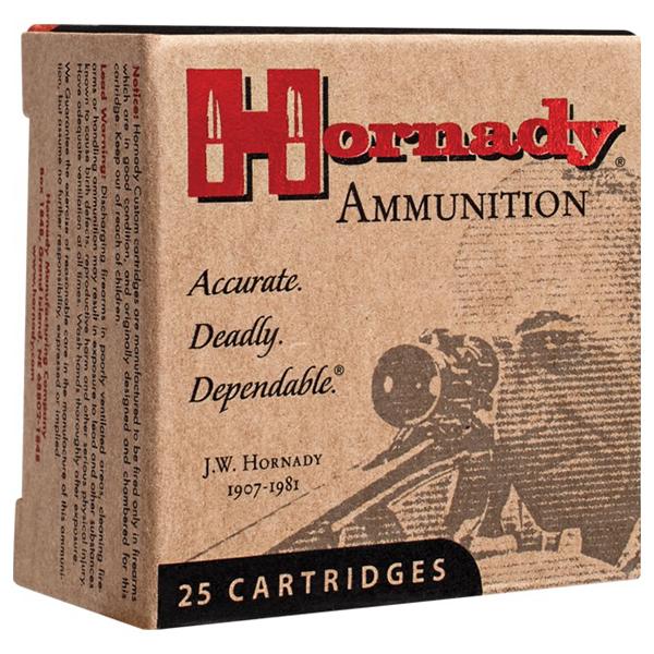 Hornady Custom Handgun Ammunition .25 ACP 35 gr XTP 900 fps 25/box - Precision Shot Firearms