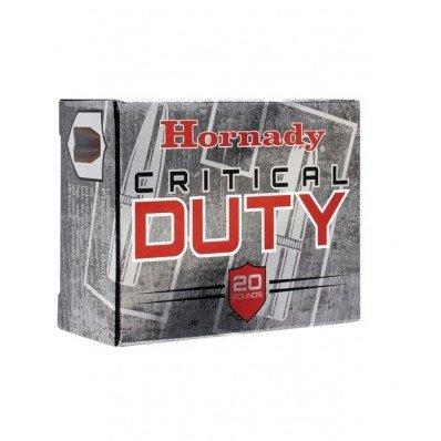 Hornady Critical Duty Handgun Ammunition 9mm Luger (+P) 124 gr Flexlock 25rd - Precision Shot Firearms
