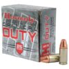 Hornady Critical Duty Handgun Ammo 9mm Luger 135 gr Flex Tip 1010 fps 25/ct - Precision Shot Firearms