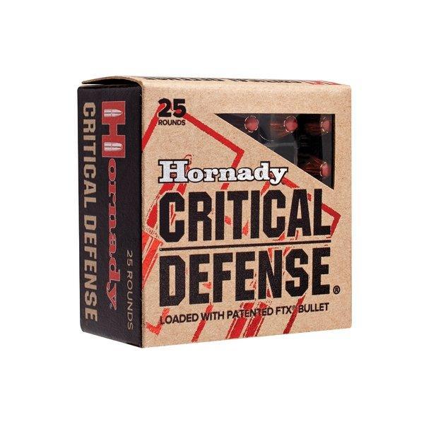 Hornady Critical Defense Handgun Ammo .38 Spl 110 gr FTX 1010 fps 25/ct - Precision Shot Firearms