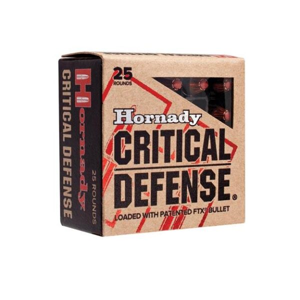 Hornady Critical Defense Handgun Ammo .357 Mag 125 gr FTX 1500 fps 25/box - Precision Shot Firearms