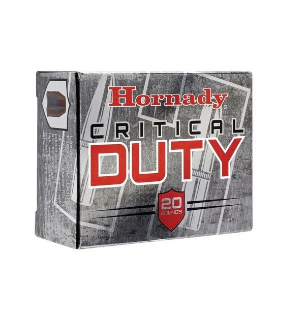 Hornady Critical Duty Handgun Ammunition 10mm Auto 175 gr Flexlock 1160 fps 20/ct - Precision Shot Firearms