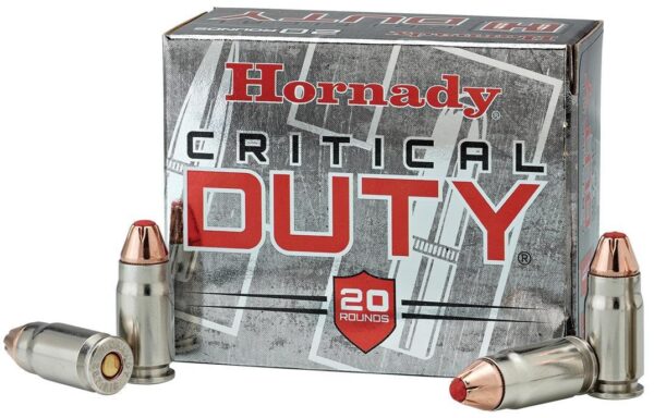 Hornady Critical Duty Handgun Ammo .357 Sig 135 gr Flex Tip 1225 fps 20/Box - Precision Shot Firearms
