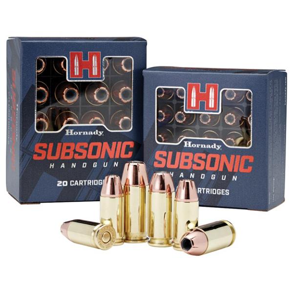 Hornady Subsonic Ammunition .40 S&W 180 gr 950 fps XTP 20/ct - Precision Shot Firearms