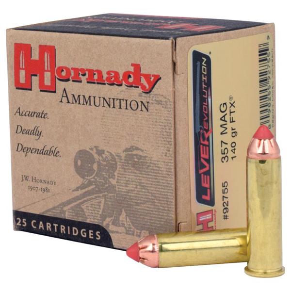 Hornady LEVERevolution Handgun Ammunition .357 Mag 140 gr FTX 1440 fps 20/box - Precision Shot Firearms