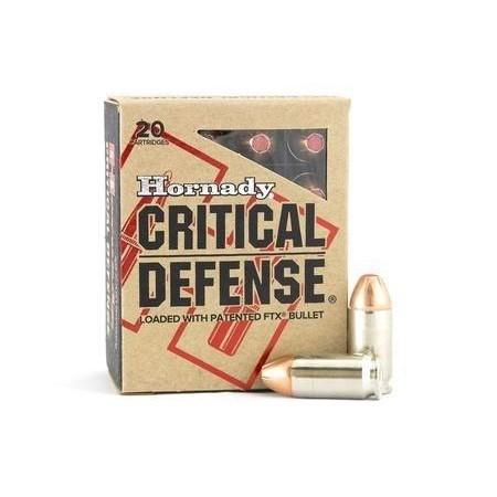 Hornady Critical Defense Handgun Ammo .45 Colt 185 gr FTX 920 fps 20/ct - Precision Shot Firearms