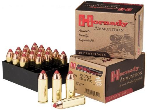 Hornady LEVERevolution Handgun Ammunition .45 Colt 225 gr FTX 960 fps 20/box - Precision Shot Firearms