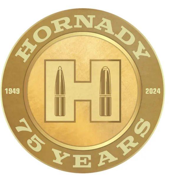 Hornady 75th Anniversary Tin Sign - Precision Shot Firearms