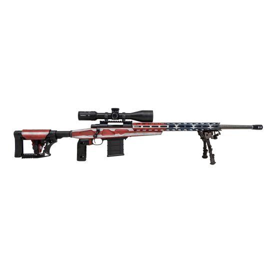 Howa M1500 Rifle 6.5 Creedmoor 10rd Magazines (3) 24" Barrel US Flag MDT Grip - Precision Shot Firearms
