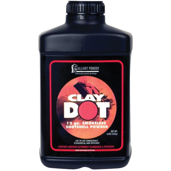 Alliant Clay Dot Smokeless Powder 8 lbs - Precision Shot Firearms