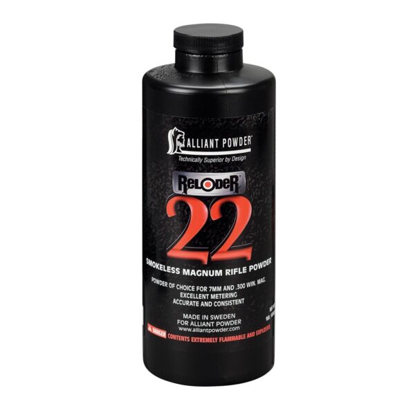 Alliant Reloder 22 Rifle Powder 1 lbs - Precision Shot Firearms