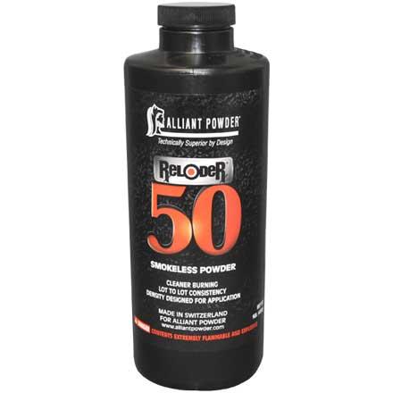 Alliant Reloder 50 Rifle Powder - 1lbs - Precision Shot Firearms
