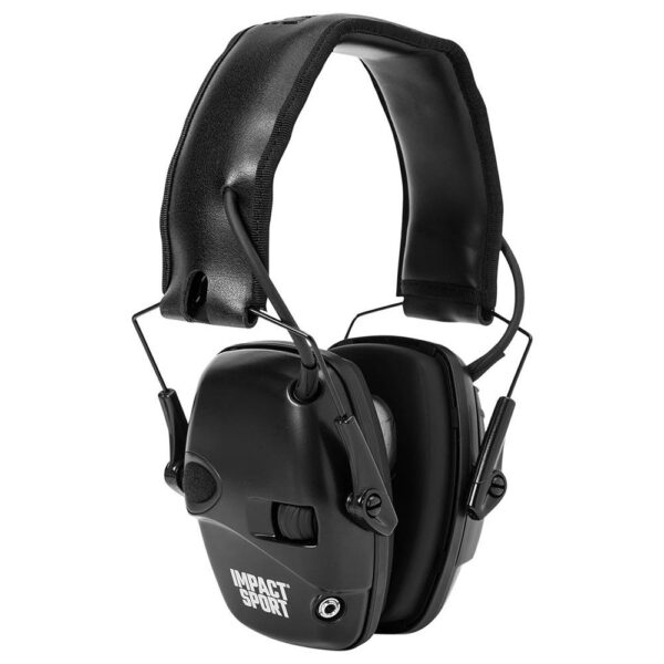 Howard Leight Impact Sport Electronic Earmuff 22dB Black - Precision Shot Firearms