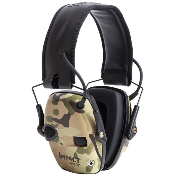 Impact Sport Electronic Earmuff NRR 22db Multi-Cam - Precision Shot Firearms