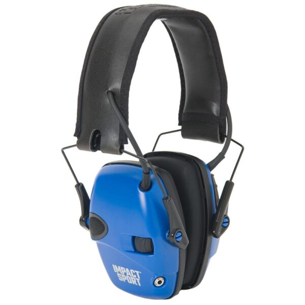 Howard Leight Impact Sport Earmuff 22db Blue - Precision Shot Firearms