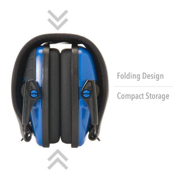 Howard Leight Impact Sport Earmuff 22db Blue - Precision Shot Firearms
