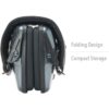 Howard Leight Impact Sport Small Earmuff - Metallic Charcoal Grey Black Band 22dB NRR - Precision Shot Firearms