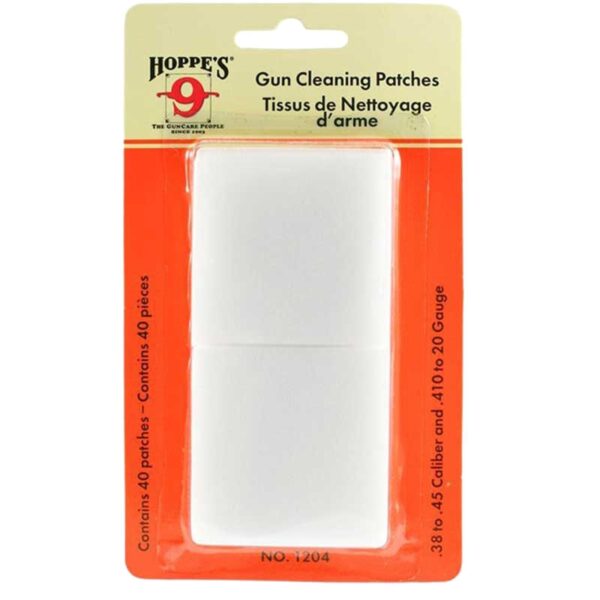 Hoppe's Patches 16/12 Gauge - 25/ct - Precision Shot Firearms