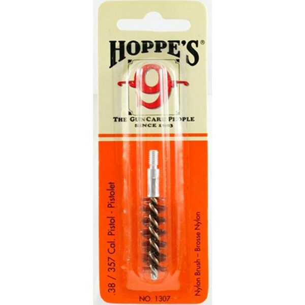 Hoppe's Nylon/Tynex Handgun Cleaning Brush .38 cal - Precision Shot Firearms