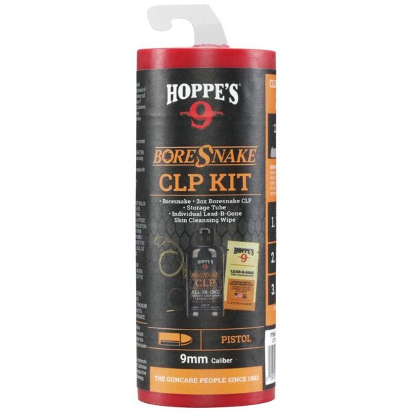 Hoppe's Boresnake CLP 9mm Pistol Kit - Precision Shot Firearms