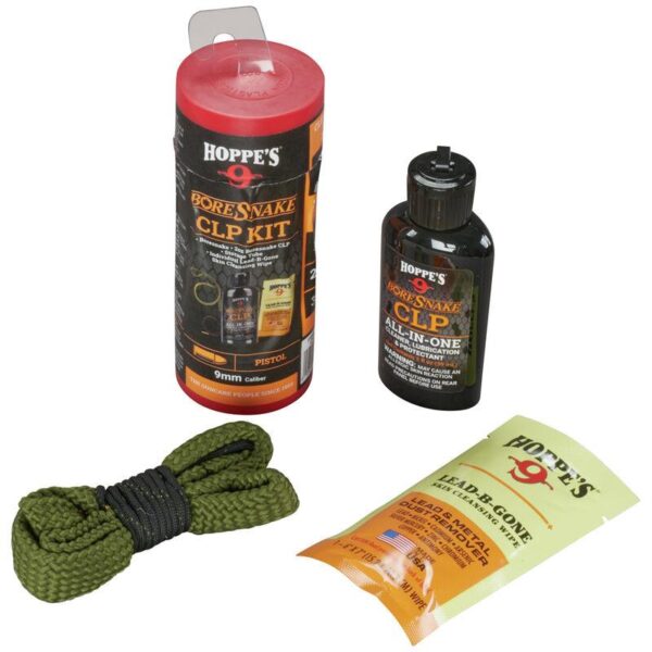 Hoppe's Boresnake CLP 9mm Pistol Kit - Precision Shot Firearms