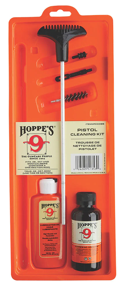Hoppe's Cleaning Kit for Calibers .22 Pistol - Precision Shot Firearms
