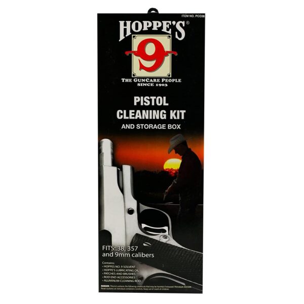 .38 CLMSHELL PISTL CLEANING KIT - Precision Shot Firearms
